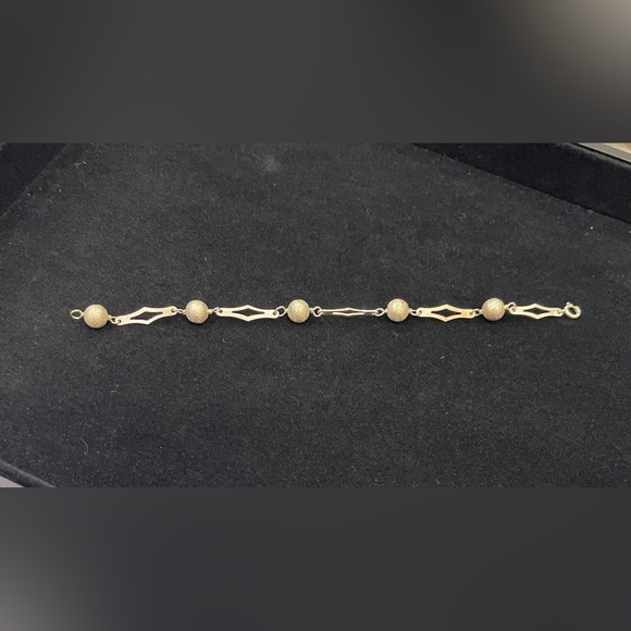 Elegant Unusual 925 Sterling Silver Italian Bracelet Made in Italy Vintage 70’s - Picture 13 of 15